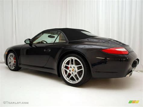 2009 Basalt Black Metallic Porsche 911 Carrera S Cabriolet 17493446