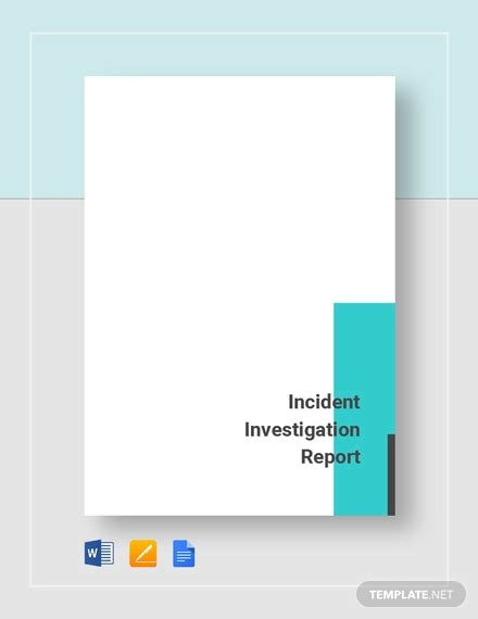 Investigation Report 10 Examples Format Types Importance