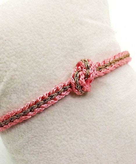 TUTORIAL TonBon Bijoux Rope Bracelet Beaded Bracelets Tutorial