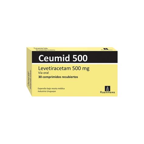 CEUMID LEVEPIRACETAM 500 MG 30 TBS