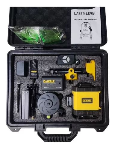 Nivel Laser Inalambrico Dewalt 12 Lineas Verdes Accesorios Envío gratis