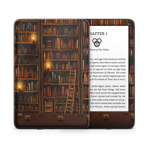 Library Amazon Kindle Skin