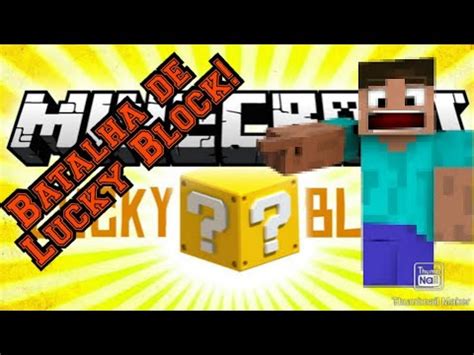 Batalha De Lucky Block Ft Joaquim Youtube