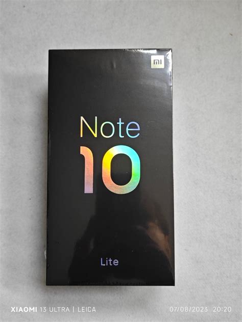 Xiaomi Mi Note 10 Lite Nebula Purple 6GB RAM 64GB ROM新品未開封PayPayフリマ