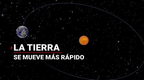 Por qué en estos momentos la Tierra se está moviendo mucho más rápido