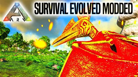 En Alpha Pteranodon Ark Survival Evolved Dansk Modded Ark Eternal