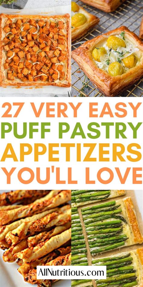 27 Easy Puff Pastry Appetizers You’ll Love - All Nutritious