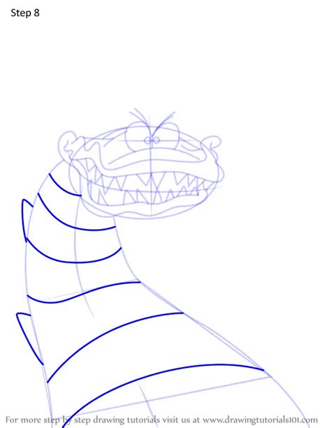 How To Draw Sandworm From Beetlejuice Beetlejuice Step By Step