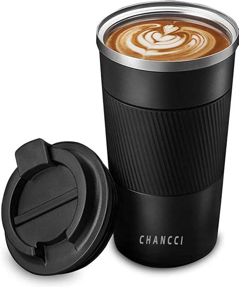 Insulated Coffee Travel Mug For Men Women Leakproof Coffee Cup No Spill