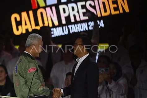 Debat Ketiga Pilpres 2024 Antara Foto