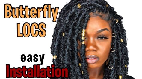 Nala Tress Crochet Butterfly Locs Tutorial No Wrapping Part 2 Youtube