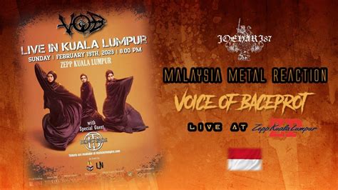 Malaysia Metal Reaction Voice Of Baceprot Live At Zepp Kuala Lumpur