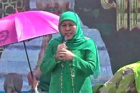 Hadiri Harlah Muslimat Nu Di Jember Khofifah Pemilu Harus Damai