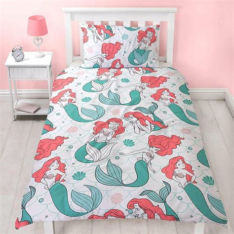 Disney Princess Quilt Cover Set Single Oceanic Ariel Single Duvet