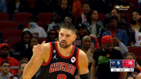 Chicago Bulls A Chi Mostra Il Dito Medio Nikola Vucevic