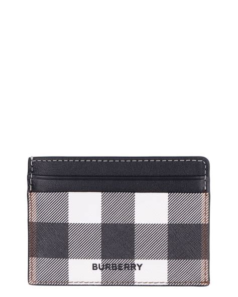 Burberry Coated Canvas Card Holder For Men Lyst