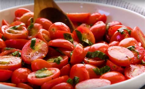 Insalata Di Pomodori Freschi Allaceto Balsamico Iacovelli Chef