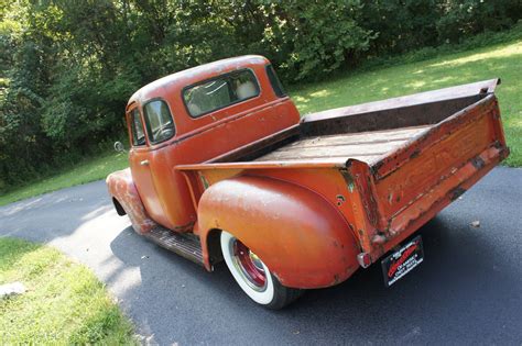 1951 Chevy 3100 5 Window Shortbed Ratrod Original Patina Bad Ss Truck