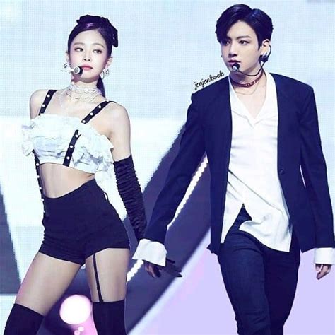 Blackpink Jennie And Bts Jungkook 2021