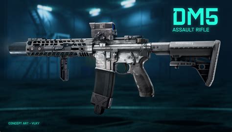 Assault Rifle Concept Art