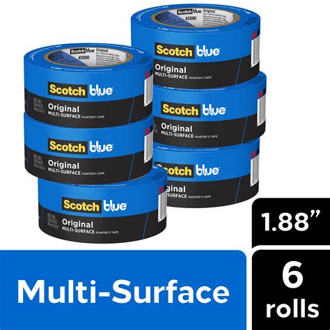 blue masking tape