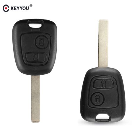 KEYYOU Chiave Dell Automobile Borsette Copertura Fob 2 Button Caso