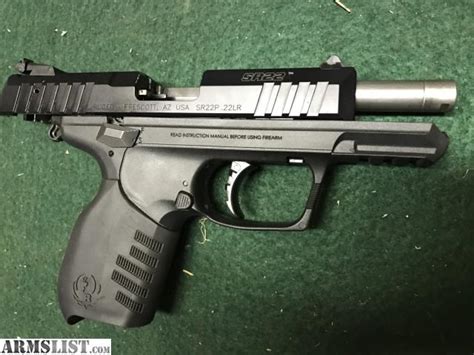 Armslist For Sale Ruger Sr22 Threaded Barrel Pistol