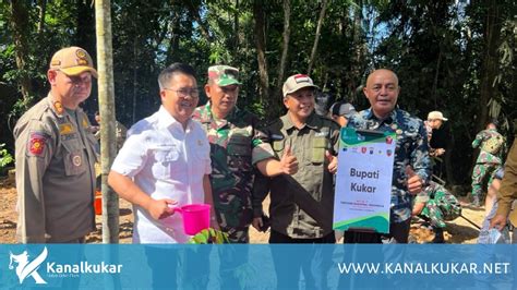 Hut Tni Ke Wabup Kukar Apresiasi Pelestarian Lingkungan Kanal Kukar