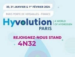 Filière Hydrogène Laser Cheval au salon HYVOLUTION à Paris