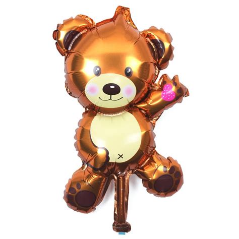 Bear Balloon children's toys birthday party decoration foil balloons ...