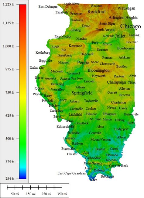 Illinois Dot Map