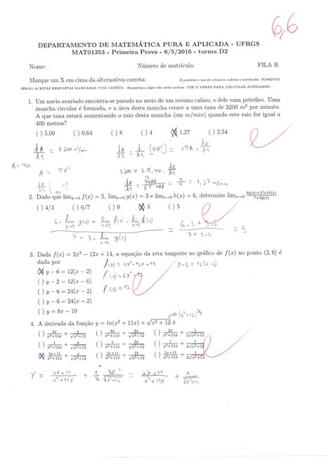 Provas De Calculo 1 LIBRAIN