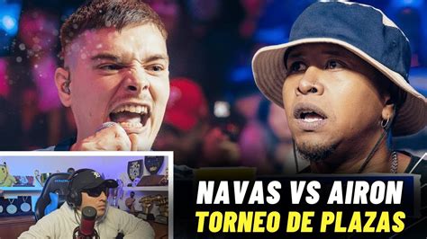 NAVAS Vs AIRON REB BULL BATALLA TORNEO DE PLAZAS YouTube