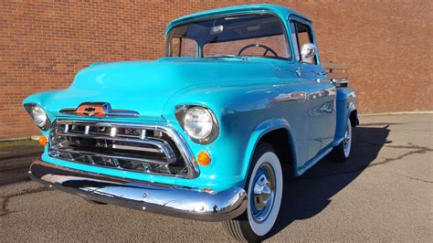 1957 Chevrolet 3100 Pickup At Portland 2019 As S125 Mecum Auctions