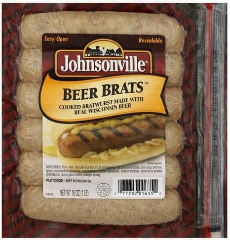 Johnsonville Beer Brats Nutrition Information | Besto Blog