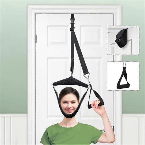 Neck Stretcher Cervical Traction, Portable Neck Traction Hammock