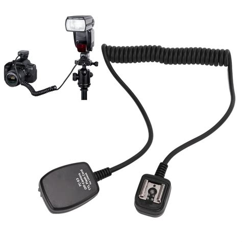 Hot Shoe Flash Extension Cord Flexible In M