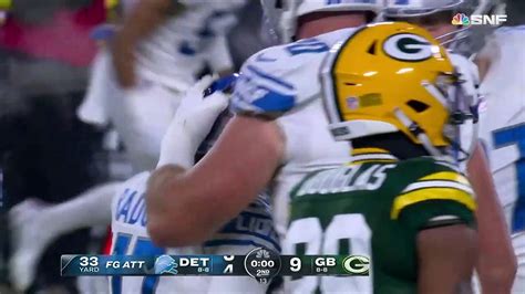 Detroit Lions Vs Green Bay Packers 2023 Week 18 Game Highlights