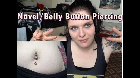 All About My Navel Belly Button Piercing Youtube