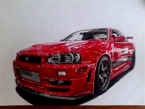 Draw a realistic car by Hasanrebihic