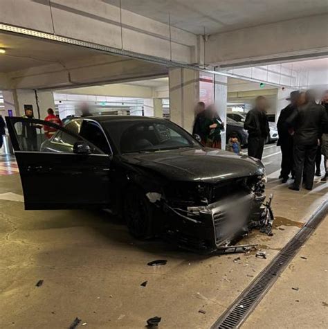 Accident In Parcarea Subteran De La Iulius Mall Cluj Foto Tiri De