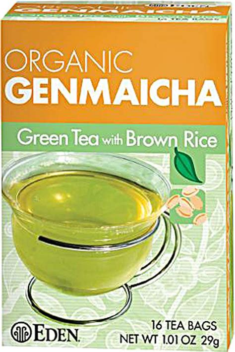 Eden Foods Organic Genmaicha Green Tea And Roasted Brown Rice Tea