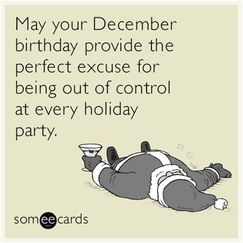 December Birthday Funny Quotes - ShortQuotes.cc