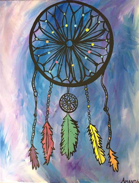 Dream Catcher Dream Catcher Painting Acrylic Painting