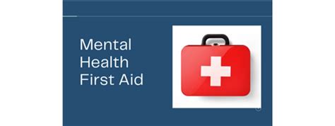 Mental Health First Aid Course