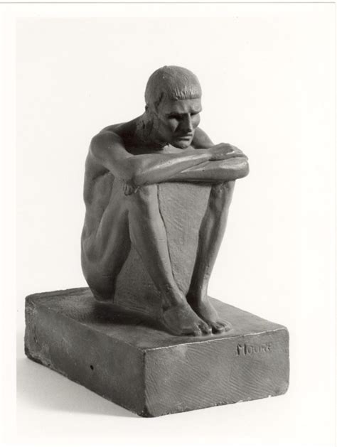 Seated Nude Man Leeds Art Fund