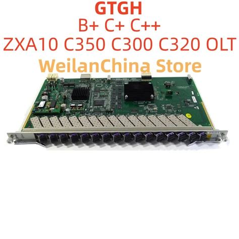 Original Ports Gtgh Gpon Interface Board Gtghg Placa With Full Sfp