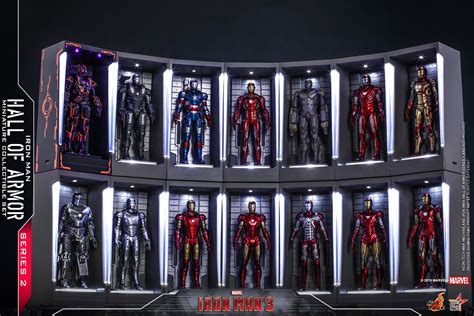 Hot Toys MMSC 14 20 Iron Man 3 Hall Of Armor 2 Hot Toys Complete Checklist