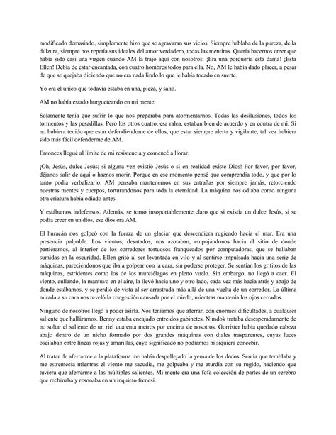 No Tengo Boca Y Debo Gritar Harlan Ellison Pdf