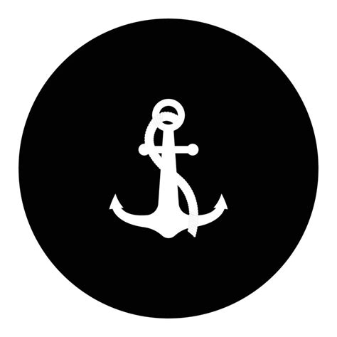 Anchor Logo vektor 14718235 Vector Art at Vecteezy